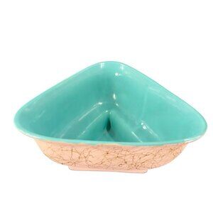 Maddux of California Pink Midcentury Ceramic Rectangular Planter Pot Horse Hair